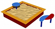 Столик для песочницы