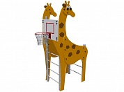 Баскетбольный щит "Жираф"